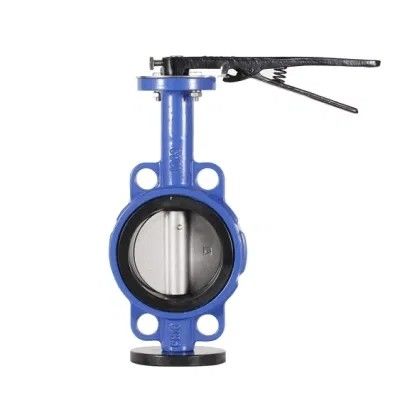 150LB PN16 DN100 ευέλικτος χυτοσίδηρος από ανοξείδωτο χάλυβα διπλή φλάντσα Wafer Lug βαλβίδα πεταλούδας