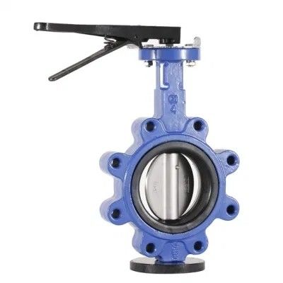 API609 EPDM Εφοδιασμένη με PTFE χυτοσίδηρο τύπου βαλβίδας πεταλούδας για εξατομικευμένες ανάγκες