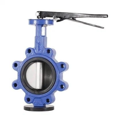 API609 EPDM Εφοδιασμένη με PTFE χυτοσίδηρο τύπου βαλβίδας πεταλούδας για εξατομικευμένες ανάγκες