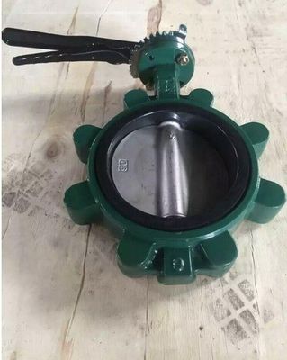 8 ιντσών DN200 PN16 Δυνατό σιδερένιο δίσκο σώματος SS410 Στάμ ελαστικό κάθισμα