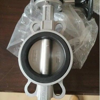 DN50-DN600 Βαλβίδα πεταλούδας από ανοξείδωτο χάλυβα για τη φαρμακευτική βιομηχανία