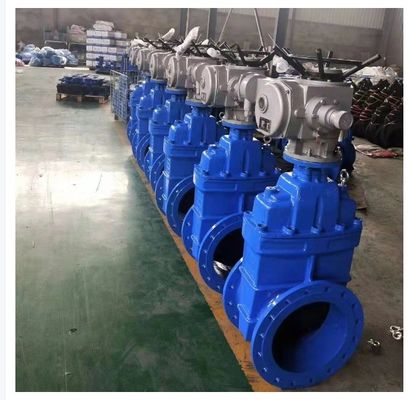 DN150 PN16 WCB NKZ961H Ηλεκτρική βαλβίδα κενού πύλης για εξατομικευμένες απαιτήσεις