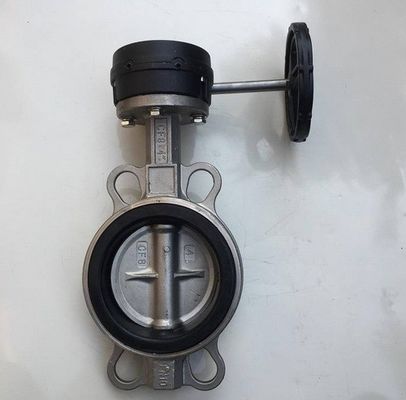 Βαλβίδα πεταλούδας από ανοξείδωτο χάλυβα με μέγεθος θύρας OEM και χειριστήριο ρυθμίσεως με πνευματικό σύστημα