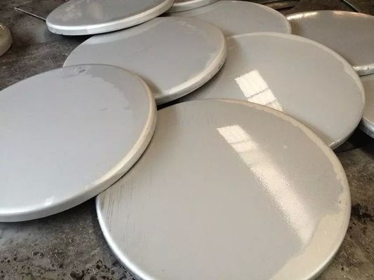 Καρβόνιο 304 Astm A403 Χάλυβα 316l επίπεδα κεφάλια Τανκ Τελειών Τελειών με το πρότυπο ASME