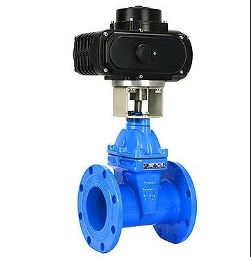 Διαθέσιμο OEM Ατσάλι άνθρακα WCB NKZ961H Ηλεκτρική φλάντσα Βαλβίδα Πύλης Κενού Πρότυπο DIN F6