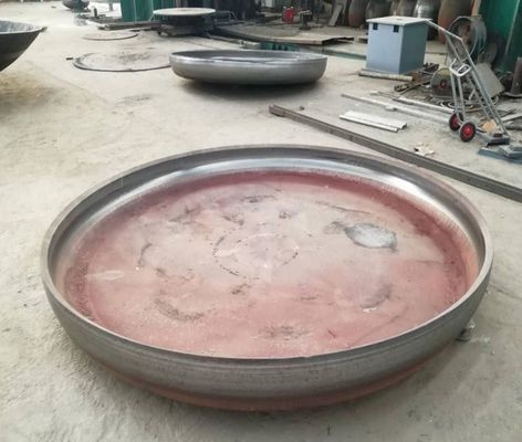 Σύνδεση συγκόλλησης Καρβονικό χάλυβα επίπεδο κάλυμμα κεφαλιού για μέρη λέβητα δοχείων υπό πίεση