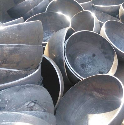 Πρότυπο ASME 6mm 1200mm 1000mm 900mm Κεφαλή ημισφαίρου από χάλυβα άνθρακα για μέρη λέβητα