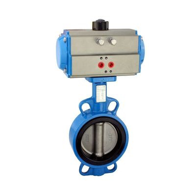 Εγχειρίδιο χαμηλής θερμοκρασίας PN16 PN25 DN40-DN400 300LB Μεταλλική σκληρή σφραγίδα Πνευματική βαλβίδα πεταλούδας