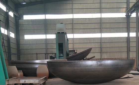 Κύκλος 200 mm έως 3000 mm από ανοξείδωτο χάλυβα Χάλυβα άνθρακα Ελλειπτικό ημισφαίριο Κεφαλάκι πιάτου Κάτω για τη βιομηχανία
