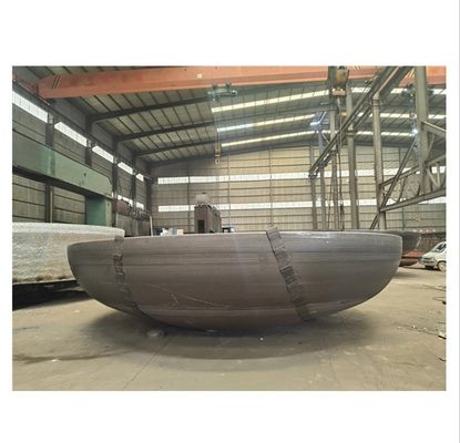 Κεφαλάκια δοχείων πίεσης ASME με διάμετρο 3000 mm Κεφαλάκια ελλειπτικών δοχείων θερμής σχηματισμού