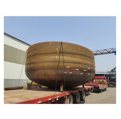 Κεφαλάκια δοχείων πίεσης ASME με διάμετρο 3000 mm Κεφαλάκια ελλειπτικών δοχείων θερμής σχηματισμού