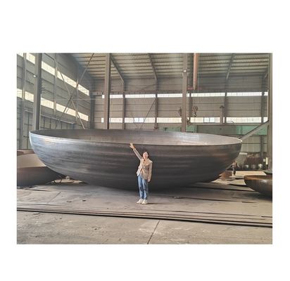 Κεφαλάκια δοχείων πίεσης ASME με διάμετρο 3000 mm Κεφαλάκια ελλειπτικών δοχείων θερμής σχηματισμού