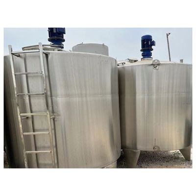 50L-30 000L Ηλεκτρική συσκευή θέρμανσης με ατμό Μικρατήρας Jacketed ατσάλινο αντηλιακό υγρό εξευγενιστικό δεξαμενή
