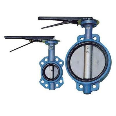 Πωλήστε CF8 Di Ci EPDM PTFE Strong Acid Ductile Iron Lever Operated Wafer Butterfly Valve (Παταλίς βαλβίδα)