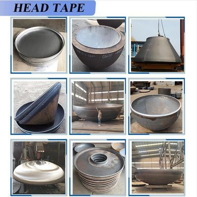 ASME Standard Pressure Vessel Dish Forming Pot Cover and Bottom με προσαρμογή OBM