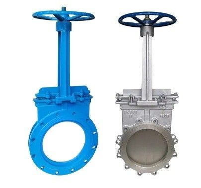 Εγχειρίδιο ελέγχου 6 ιντσών SS Lug Wafer Type Knife Gate Valve για νερό σε υψηλή θερμοκρασία