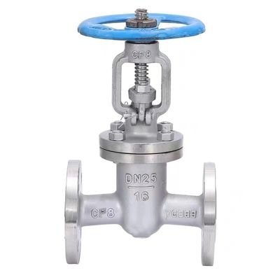 4 ίντσες 6 ίντσες 8 ίντσες CQATMT Cast Steel Flange Gate Valve με ANSI American Standard Size