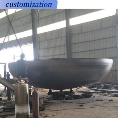 Συμπλήρωμα πιστοποιητικού ASME Torispherical Dished End για εξατομικευμένη δεξαμενή δοχείου πίεσης
