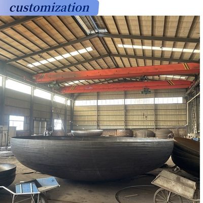Συμπλήρωμα πιστοποιητικού ASME Torispherical Dished End για εξατομικευμένη δεξαμενή δοχείου πίεσης