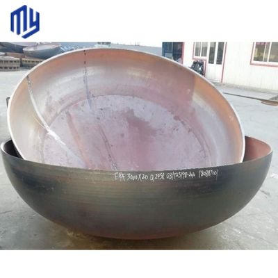 Τελικό καπάκι A403 WP304 DN500 ASME B16.9 Πίνακας 40 Τροχίσματα σωλήνων από χάλυβα