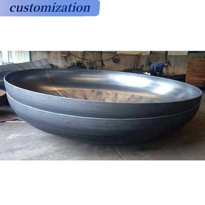 Εναλλακτικός SS304 SS316L Ατσάλινος Χάλυβας Χολυβουργία σωλήνα Τελικός σωλήνας Τελικά Τυποποιημένο κεφαλής δεξαμενής