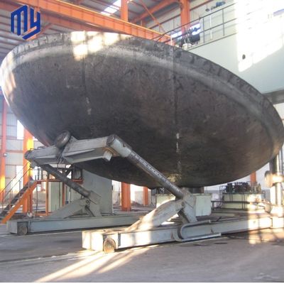 Βιομηχανικό πρότυπο Asme Υπό πίεση δοχείο από χάλυβα άνθρακα επίπεδα κάτω άκρα σφαιρική κεφαλή