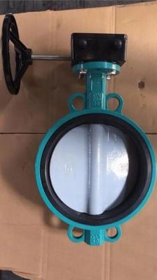 Δομή διαφράγματος 4 ιντσών Wafer Center Butterfly Valve Εγχειρίδιο χειριστή για υποστήριξη OEM