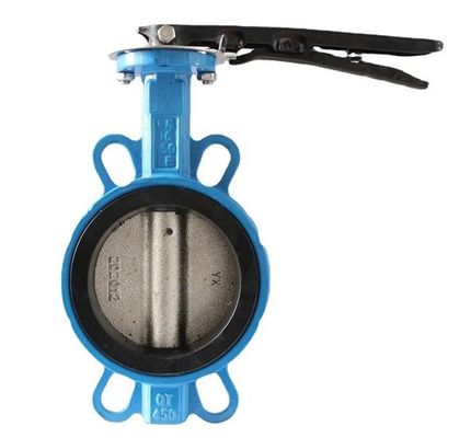Δομή διαφράγματος 4 ιντσών Wafer Center Butterfly Valve Εγχειρίδιο χειριστή για υποστήριξη OEM