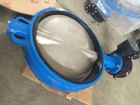 Δομή διαφράγματος 4 ιντσών Wafer Center Butterfly Valve Εγχειρίδιο χειριστή για υποστήριξη OEM