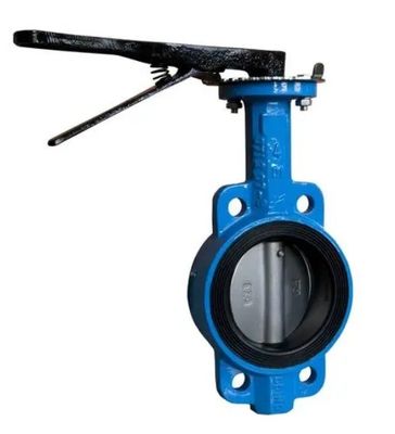 Δομή διαφράγματος 4 ιντσών Wafer Center Butterfly Valve Εγχειρίδιο χειριστή για υποστήριξη OEM