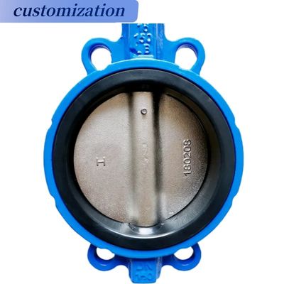 ΒΙΝΤΕΡΙΚΗ CF8 Di Ci EPDM PTFE ισχυρό οξύ ευέλικτο σιδηροειδές ελατήριο που λειτουργεί με βαλβίδα πεταλούδας
