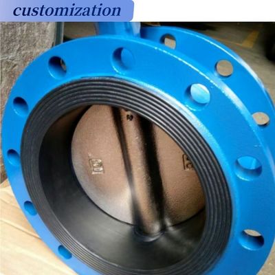 Επεξεργασία νερού DN400 16 ιντσών Κλάση 150 Offset Double Eccentric Flange Butterfly Valve
