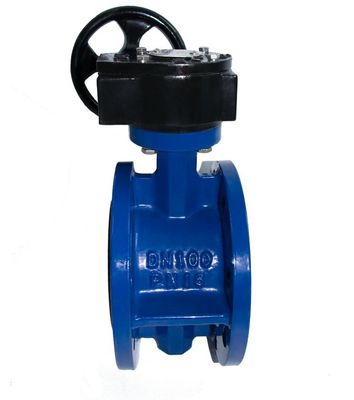 Εγχειρίδιο αντικαταστάσιμη θέση EPDM/NBR ελαστικό επένδυση διπλή φτερούγα βαλβίδα πεταλούδας για το νερό