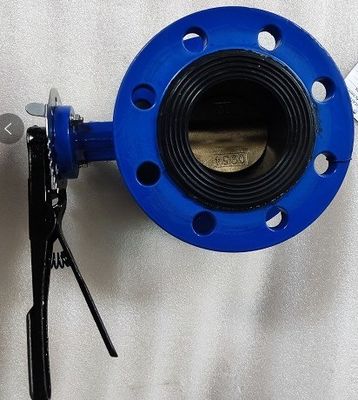 Μεγάλο μέγεθος DN100-DN2600 DI Δυνατό σίδηρο διπλή εκκεντρική φτερούγα βαλβίδα πεταλούδας