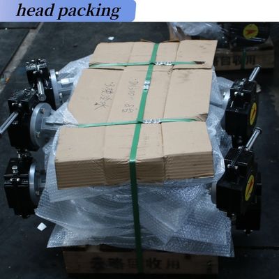 Εξαιρετικό μοχλό λειτουργεί με πλήρη PTFE επικαλυμμένη συγκεντρωτική βαλβίδα ελέγχου πεταλούδας DIN BS