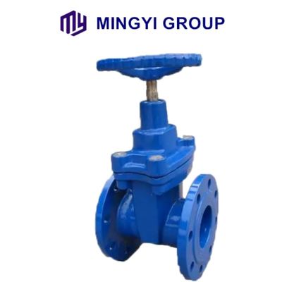 OEM Port Size DN80 Pn16 Βιομηχανική ανθρακώδης χάλυβα αυξανόμενο στέλεχος νερού φλάντζης βαλβίδα πύλης