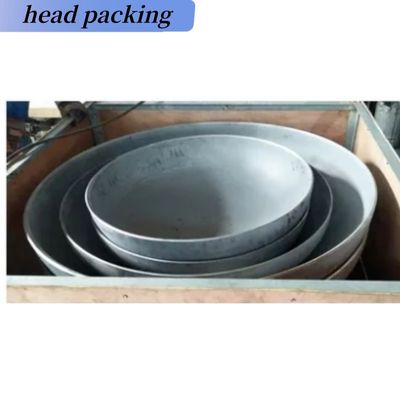 ASME Standard Black Carbon Steel Pipe End Dish End με προσαρμοσμένες λύσεις OEM