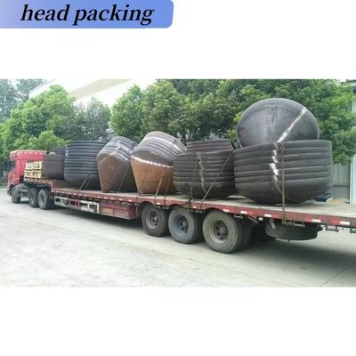 ASME Standard Black Carbon Steel Pipe End Dish End με προσαρμοσμένες λύσεις OEM