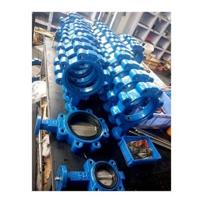 Wcb Worm Gear Operated Butterfly Valve για λύσεις ελέγχου μέσων κανονικής θερμοκρασίας