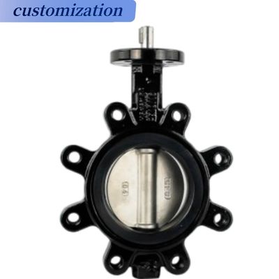 Wcb Worm Gear Operated Butterfly Valve για λύσεις ελέγχου μέσων κανονικής θερμοκρασίας