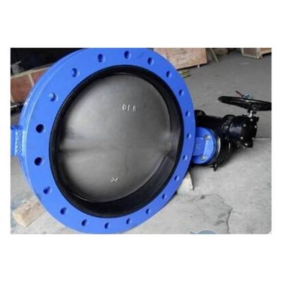 Dn1200 Διπλή φλάνσα ανθεκτική καθιστική βαλβίδα πεταλούδας με τις απαιτήσεις του πελάτη
