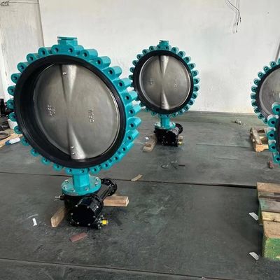 EPDM Σέιτ μαλακό σφράγιση μοχλό λειτουργεί Wafer Lug πεταλούδα βαλβίδα με εξατομικευμένες επιλογές