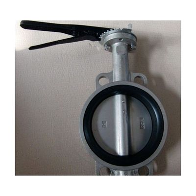 EPDM Σώμα ελαστικού σφραγίσματος Wafer Centerline Βαλβίδα πεταλούδας με υποστήριξη υπηρεσίας μετά την πώληση