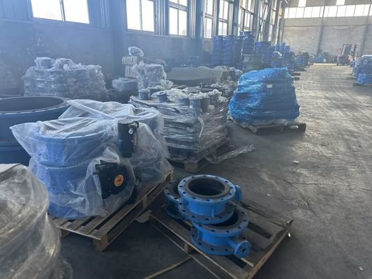 OEM Port Size Cast Iron Extension Butterfly Valve με υποστηρικτική υπηρεσία μετά την πώληση