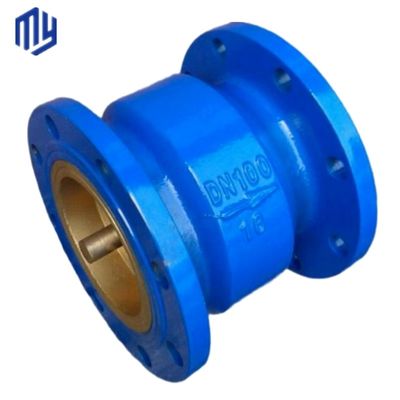 Δομή διαφράγματος Hc41x Pn10 Pn16 Sump Pump Double Flange Muffler Σιωπηλή βαλβίδα ελέγχου