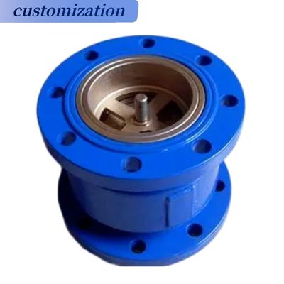 Δομή διαφράγματος Hc41x Pn10 Pn16 Sump Pump Double Flange Muffler Σιωπηλή βαλβίδα ελέγχου