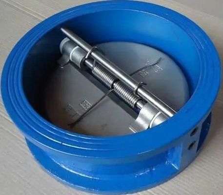 CI υλικό σώματος ANSI Standard Stainless Steel Double Plate και Wafer Check Valve κατασκευασμένο