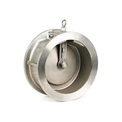 Υδάτινο μέσο DN 50 Wafer Lift Single Plate Swing Check Valve Ατσάλι από ανοξείδωτο χάλυβα