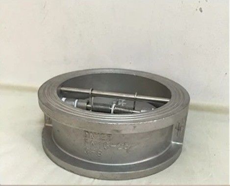 Υδάτινο μέσο DN 50 Wafer Lift Single Plate Swing Check Valve Ατσάλι από ανοξείδωτο χάλυβα