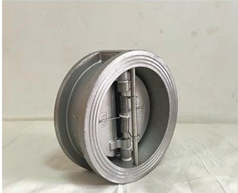 Υδάτινο μέσο DN 50 Wafer Lift Single Plate Swing Check Valve Ατσάλι από ανοξείδωτο χάλυβα